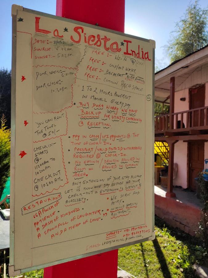 La Siesta India Manaliホステル エクステリア 写真